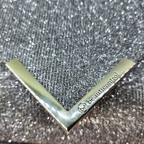 Pewter Sparkly Clutch Purse - Picture 5 of 7